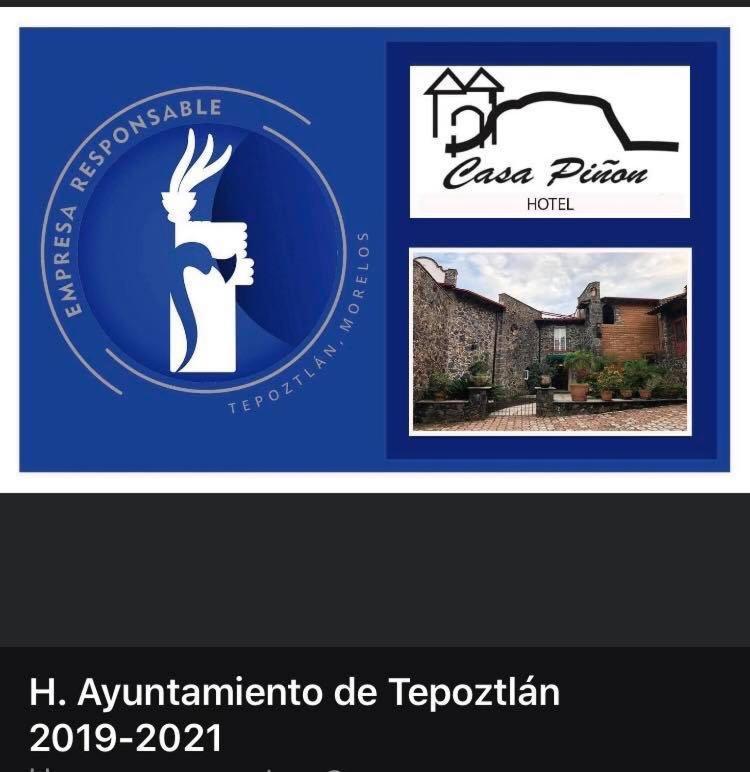 Hotel Casa Pinon Tepoztlán Exterior foto
